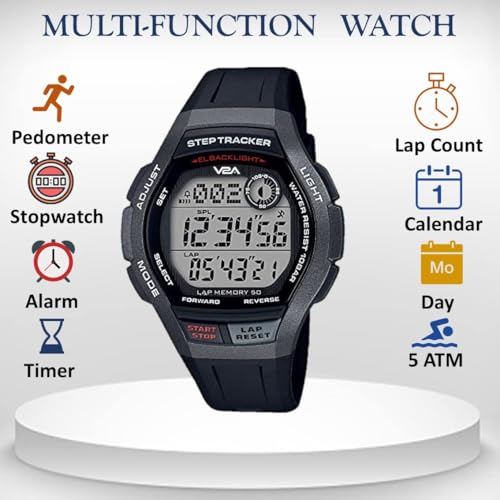 V2A Digital Unisex Watch - Image 6