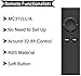 New Replaced Remote fit for Apple TV 4K 1 2 3 A1427 A1469 A1378 A1294 MD199LL/A MC572LL/A MC377LL/A MM4T2AM/A MM4T2ZM/A