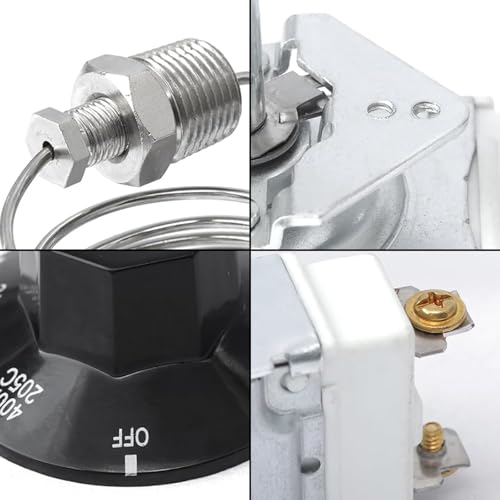 Termostato RX-1-36 RX-2-24 60125401 Interruptor de límite de temperatura de alta temperatura para freidora de gas - Piezas de repuesto (NPT1/4") miniatura 7