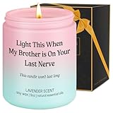 LEADO Scented Candle - Sister in Law Gifts - Funny Bridal Shower, Wedding, Mothers Day, Birthday Gifts for Sister in Law, Brother, Brothers Girlfriend, Bride - Happy Birthday Present Ideas for SIL