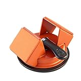 Floor Gap Fixer Tool with Dual 45° Striking Surfaces - Heavy Duty Suction Cup Flooring Repair Kit for Vinyl Plank, Laminate, and Engineered Wood (Orange Tool)