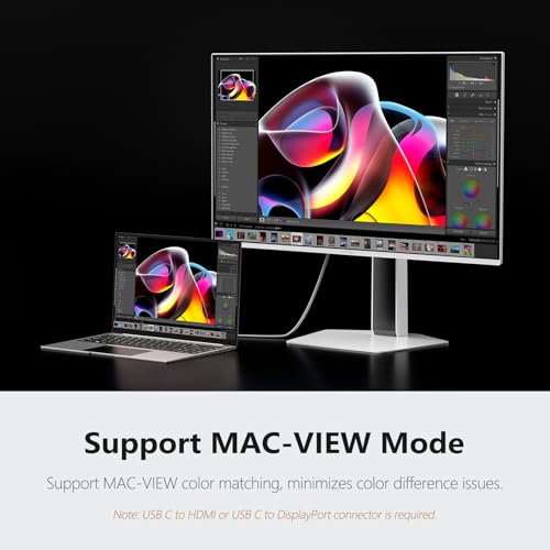 undefined INNOCN 27" OLED 2K QHD 2560 x 1440p 500Hz Gaming Monitor, Gaming Console Ready, VRR, G-SYNC Compatible, HDR 500, 0.03ms, FPS/RTS, HDMI 2.1, DP, Speaker, Pivot Adjustable Stand - GA27M1Q の商品画像 5