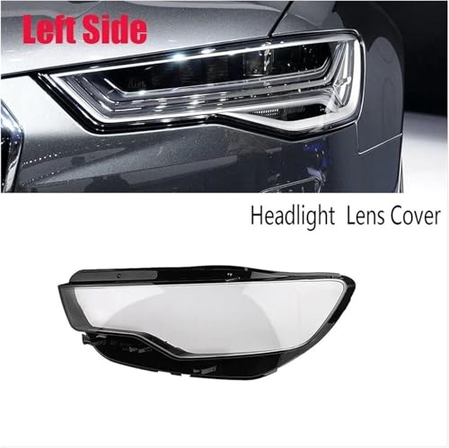 Cache phare droit Audi A6 C7 2013-2015 lentille transparente avant - 5