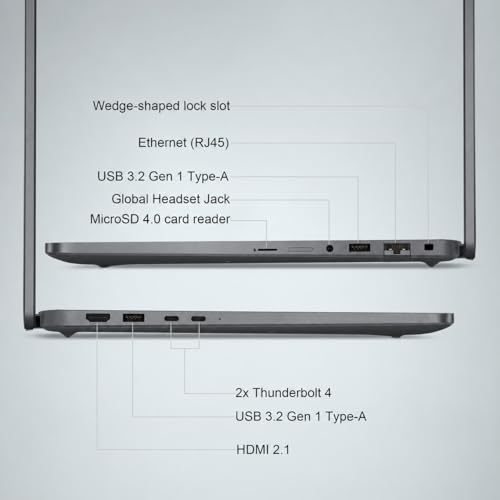 Image of Dell Pro 16 Plus PB16255 (Next Gen Latitude 5550) Business AI PC Laptop (16 inch FHD+, AMD Ryzen 7 PRO 250 (> Intel Ultra 7 155U), 16GB DDR5, 512GB SSD), 1080p Webcam, Thunderbolt 4, Wi-Fi 7, Win 11 Pro