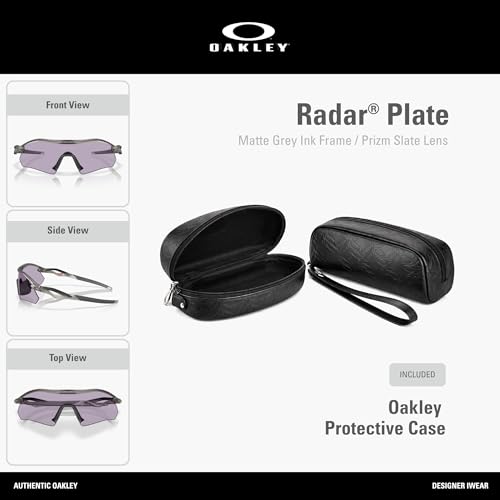 Image of Oakley Unisex Radar Plate Rectangular Sunglasses