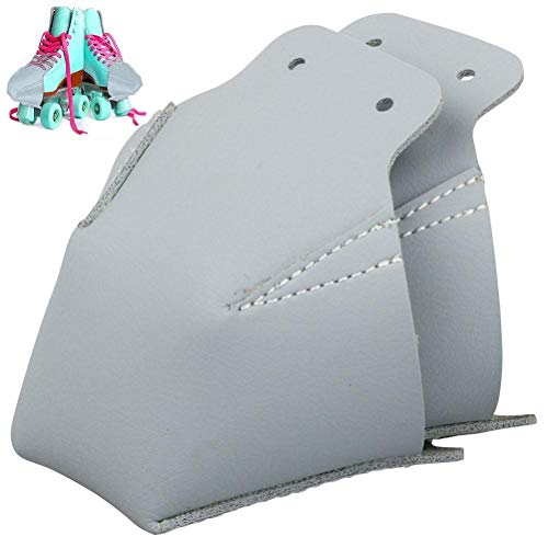 Breale 1 par de patines universales en línea para zapatos de punta de los dedos del pie protectores de cuero artificial contra las arrugas patines de la caja de protección para patines Cover