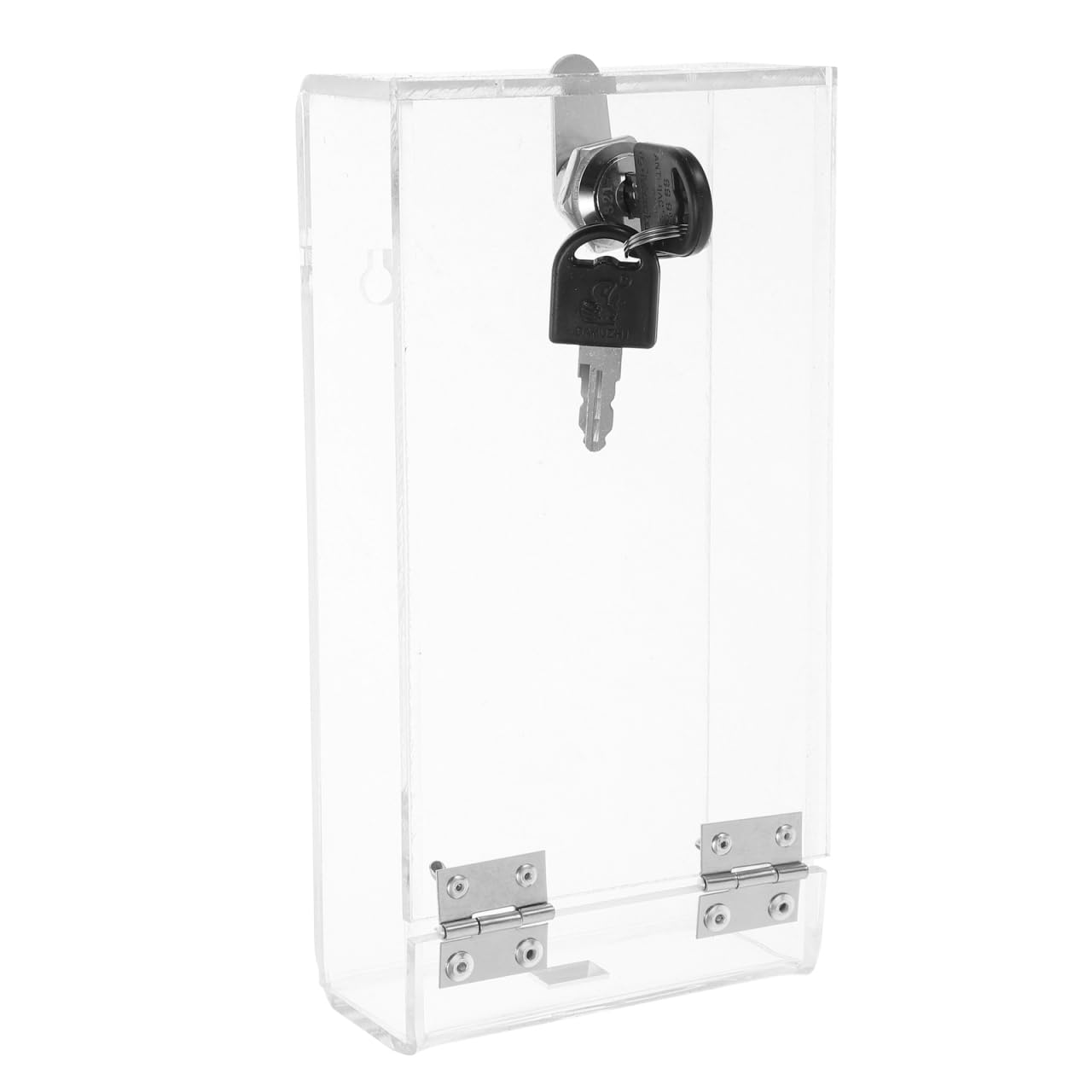 Gatuida Handybox Abschließbare: Handy Safe Aufbewahrungsbox mit Türschlössern und Schlüsseln Handytresor Transparente Phone Lock Box für Büro Klassenzimmer Fitnessstudio