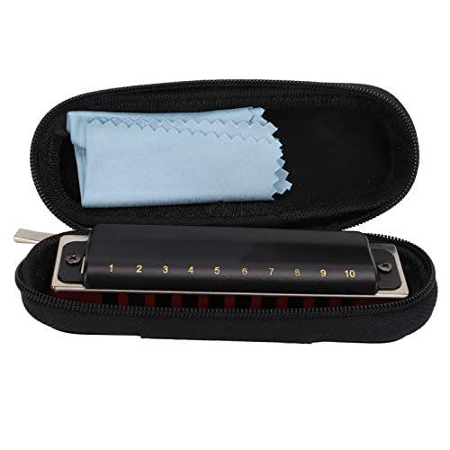 Eulbevoli Orgue à Bouche Harmonica, tonalité précise métal 10 Trous Harmonica prévention du vieillissement étanche pour Les Cadeaux(Le Noir) - Les Beatles, Paul McCartney, John Lennon, RIngo Starr, George Harrison Eulbevoli Orgue à Bouche Harmonica, tonalité précise métal 10 Trous Harmonica prévention du vieillissement étanche pour Les Cadeaux(Le Noir) – Image 4