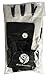 Muscle Composition Gym Gloves with Wrist Support for Gym Workout, Crossfit,Weightlifting Black/White. Premium Quality Materials. (Black/White, Large)