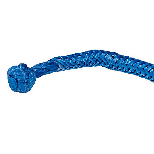Image of UHMWPE 7 /32 inch Soft Shackle for Winch and Outdoor Activity-Blue Color