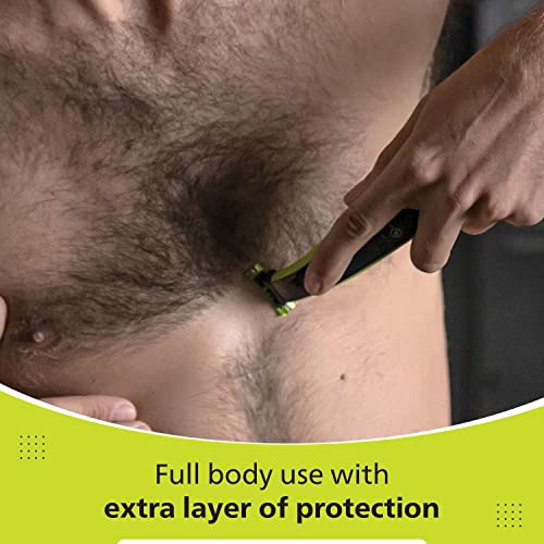 Image of Philips QP2620 /10 OneBlade Face + Body Hybrid Trimmer and Shaver with 4 Trimming Combs (New Model)