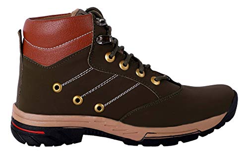 Image of AADI Men's Synthetic Leather Outdoor Shoes, Casual Boots