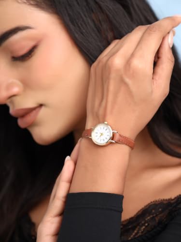 Image of Retro Hues Analog Wrist Watch for Women