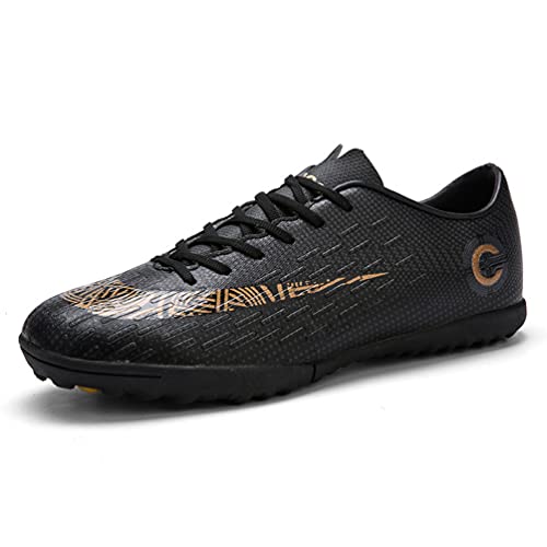 IFIKK Chaussures de Football Homme Crampons Professionnel Spike Chaussure de Foot Enfant Antidérapant Athlétisme Entrainement Chaussures de Sport Adolescents Chaussures de Foot en Plein Air Cover