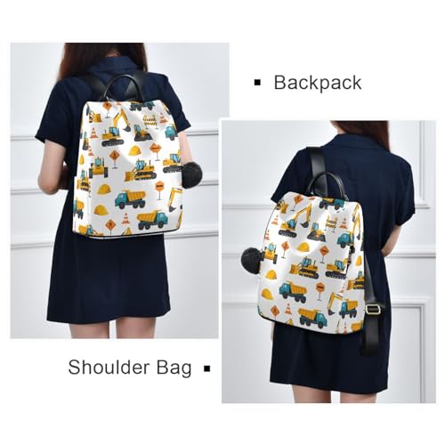Sac à dos chic en polyester style trench aux finitions soignées