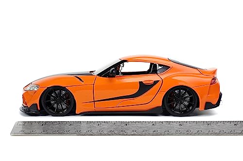 Fast & Furious F9 1:24 2020 Toyota Supra Die-Cast Car, Toys For Kids And Adults #TOP5