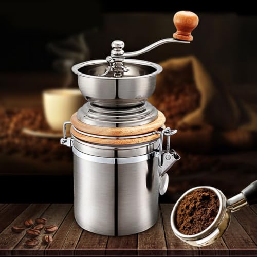 Molinillo manual de café portátil para cocina de casa y viajes KICHOUSE 5