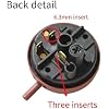 EAS-Washing Machine Water Level Sensor Switch 250VAC KS-2 1-6 2A For Drum Washer Water Level Pressure Control Switch Parts