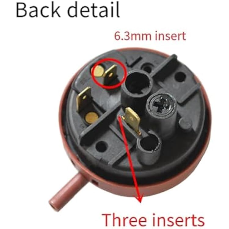 EAS-Washing Machine Water Level Sensor Switch 250VAC KS-2 1-6 2A For Drum Washer Water Level Pressure Control Switch Parts