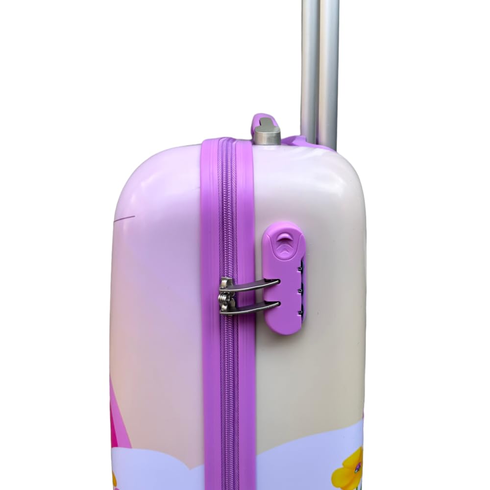 CARTOON Trolley da viaggio in ABS Gabby's Dollhouse per bambini valigia 50 x 33 x 20 cm con quattro ruote e manico allungabile