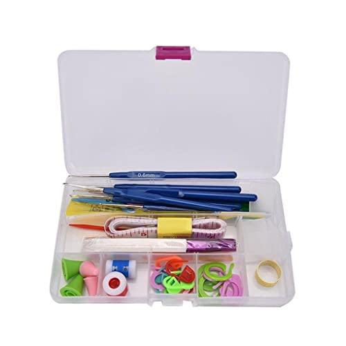 WNDUOKXH 1 Set Nähnadel Crochet Notion Stitch Zubehör Häkelnadeln Cover