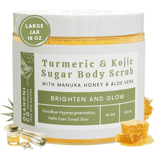 Olahoni Kojic & Turmeric Scrub with Manuka Honey