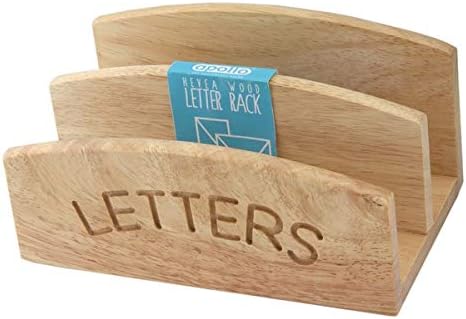 Primes DIY RB Letter Wooden Rack Large Compartments For Paper Files 20× ...