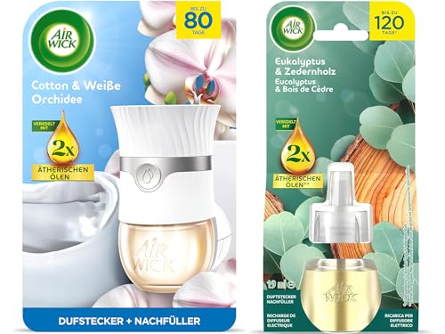 Air Wick Duftstecker Starter-Set Paket inklusive 1 Geräte & 1 x...