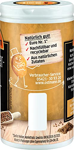 Ostmann Gewürze -Koriander gemahlen | Für Curry, selbstgemachtes Brot oder Braten | 25 g in der Streudose (Packung mit 2)