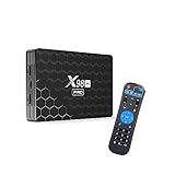 VTNIU X98H PRO Android 12.0 Smart TV Box 4/64GB. Support 2.4G/5G WiFi6, 1000M Ethernet LAN, HDIM in, Android Box with H618 Bluetooth 5.0 3D/6K Video TV Set Top Box