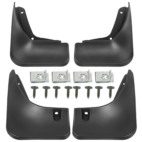 Image of SCITOO 4PCS Mud Flaps Front & Fear Splash Guard set suitable for Kia for Sportage 2022 2023 2024 2025,front & rear mud flaps splash guard set with Hardware Accessories