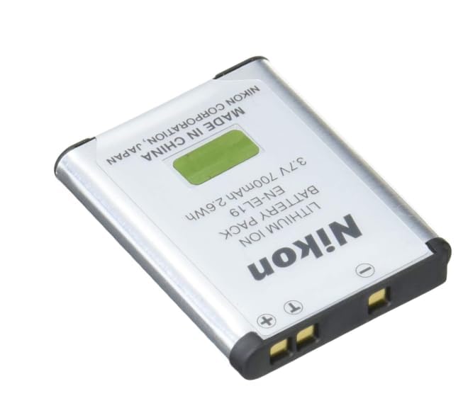 Image of Compatible for Nikon EN-EL19 3.7V 700mAh 2.6Wh Battery(Pack of 1)