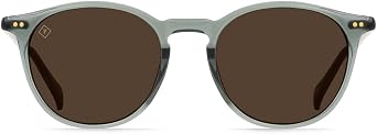 RAEN - Basq - Unisex Retro Round Sunglasses UV Protection - Polarized Lenses