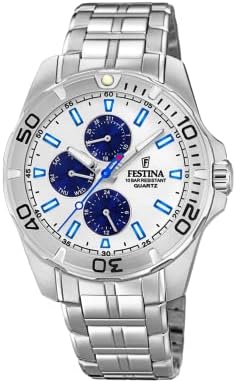 Festina Men's Multifunction Collection Stainless Steel Watch Brac...