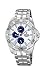Produktbild Festina Herren Uhr Analog aus Edelstahl 316L Silber - Quarzwerk - Mineralglas mit hoher Widerstandsfähigkeit - Wasserdicht bis 10 ATM - Casual - Multifunktion F20445/1