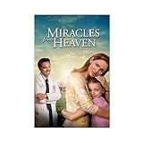 DAHUFA Miracles from Heaven Movie Poster Art Corridor Dormitory Decoration 2 Canvas Poster Bedroom Decor Landscape Office Room Decor Gift Unframe:24x36inch(60x90cm)