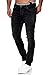 MERISH Jeans Herren Slim Fit Stretch Jeanshose Designer Hose Denim 9148-2100 (33-34, 503-5 Anthrazit) je 50 günstig Kaufen-MERISH Jeans Herren Slim Fit Stretch Jeanshose Designer Hose Denim 9148-2100 (33-34, 503-5 Anthrazit)