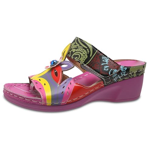 Sandales plateforme style ethnique parfaites au quotidien avec un jean