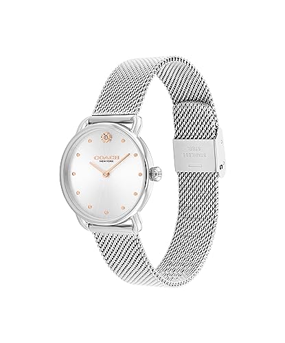 Coach Elliot Women's 2H Quartz Watch - Stainless Steel Bracelet - Water Resistant up to 3ATM/30 Meters - Premium Fashion - Classic, Minimalist Design for Everyday Wear - Gift for Her - 28mm2