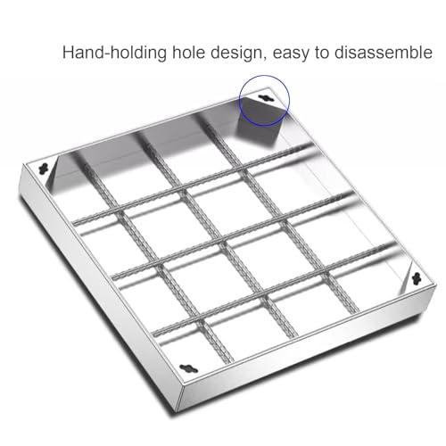 Couvercles de regards en acier inoxydable avec finition haut de gamme - 7