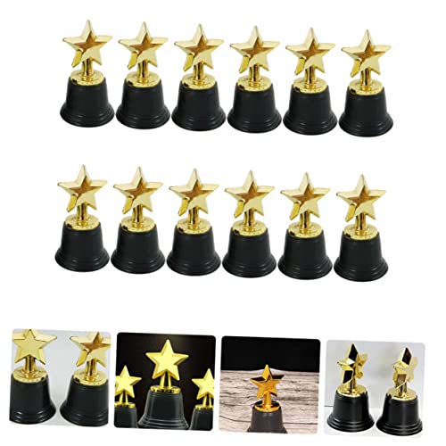 Homoyoyo 12 Pçs Troféu Estrela Prêmios Infantis Medalhas De Basquete Troféu De Basquete Copos E Trof