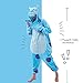 GONAAP Unisex Adult Sullivan Onesie Pajamas Animal One Piece Costume Cosplay Sleepwear (Sullivan, 5-6Years)