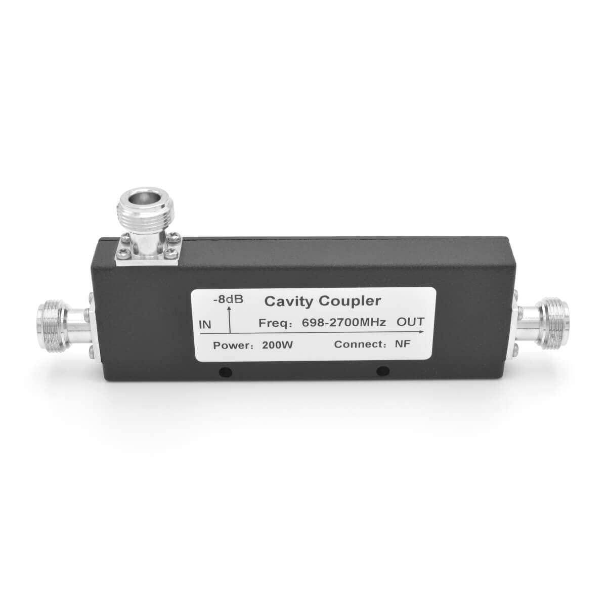 RANGEFUL 10dB Cavity Coupler, 698~2700MHz, N-Female for Unequal Signal Distribution for LTE CDMA GSM Signals for DCS 3G 4G 5G Mobile Signal