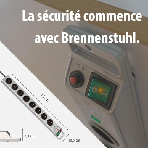 Multiprise Brennenstuhl Super-Solid protégeant vos appareils contre les surtensions - 8