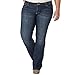 Wrangler womens Western Plus Size Mid Rise Stretch Boot Cut Jeans, Mid Wash, 20-32 US