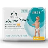 Amazon Brand - Mama Bear Gentle Touch Diapers, Size 5, 33 Count