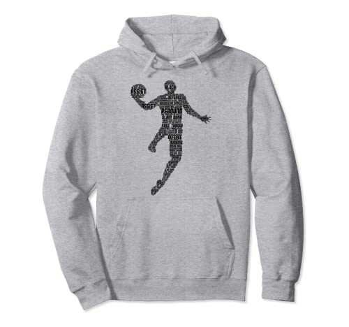 Basketball Kids Boys Men Pullover Hoodie cover
