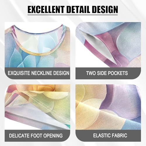 senya Short Sleeve Pajamas Sets Summer Cotton Sleepwear Succulent Cactus Pattern4