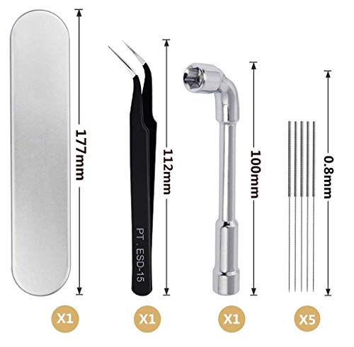 20pcs 1 mm 3D Ugello dell'Estrusore della