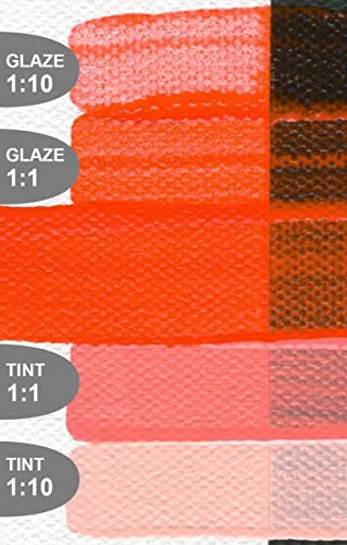 Pro-Art-Golden Acrylic Paint Fluid-pirrolo 1 oz